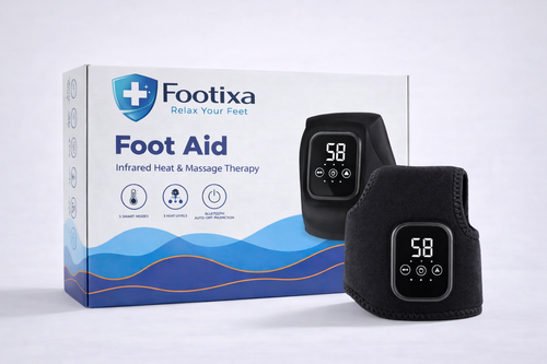 Footixa™ Foot Aid Isıtıcılı Ayak Masaj Aleti